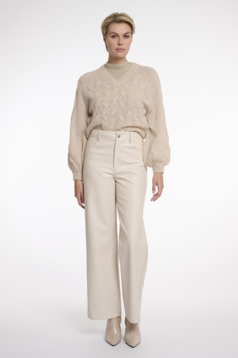 Rino & Pelle regular length straight leg pu p